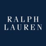 Ralph lauren logo on a dark background, luxury fashion branding, high-end designer label, iconic logo, premium apparel branding.